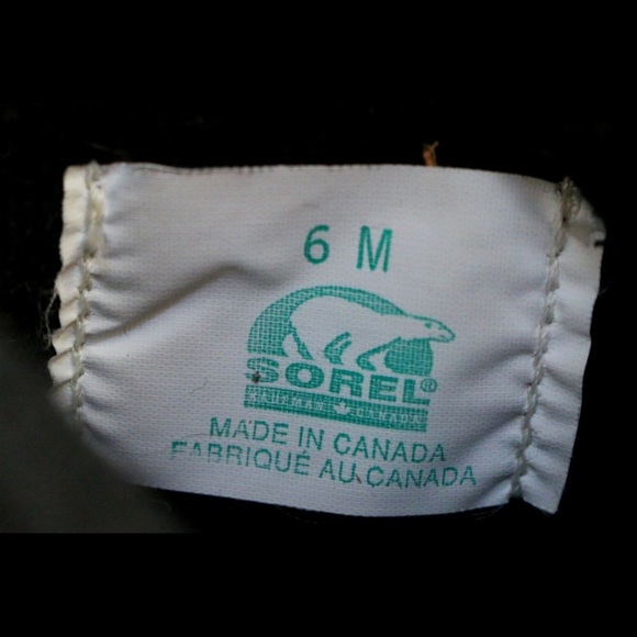 Old School Youth 6 Sorel Leather Hikers - Picture 7 of 8